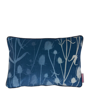 Clarissa Hulse Teasel French Navy Cushion